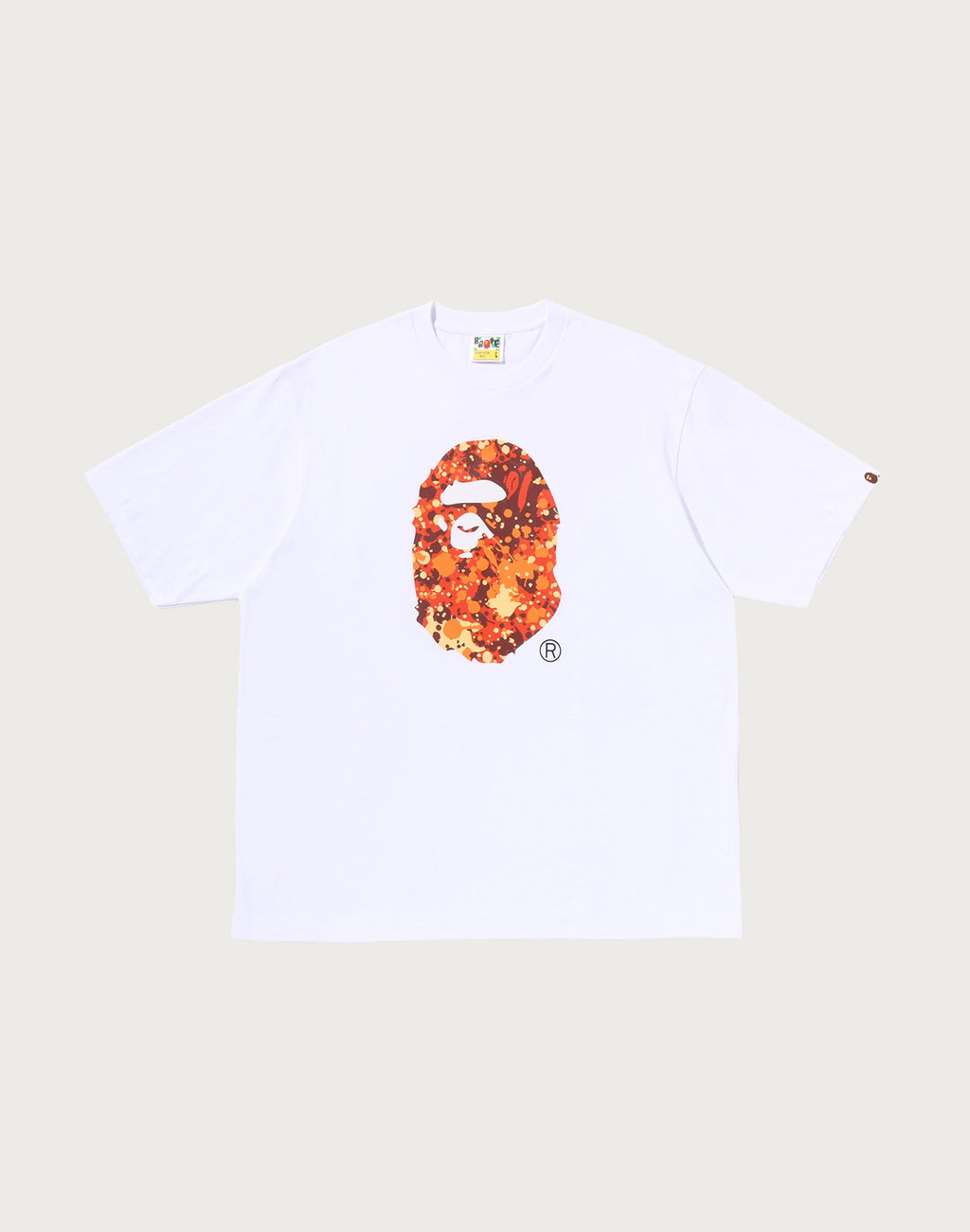 SPLASH CAMO APE HEAD RELAXED FIT TEE MENS