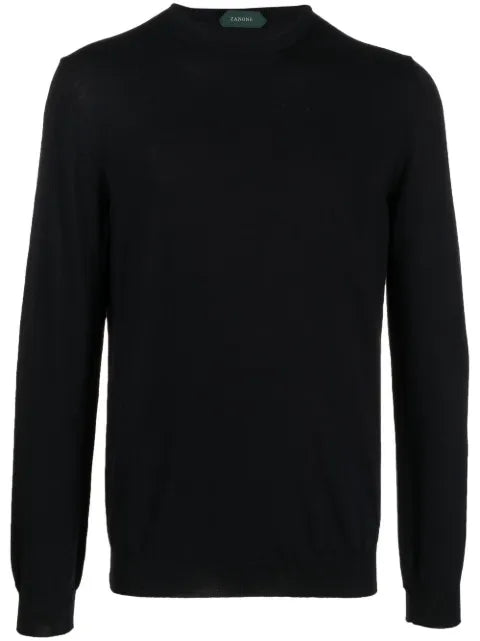Zanone crew-neck long-sleeve jumper