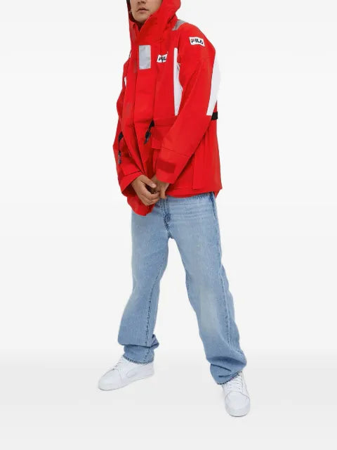 Fila hooded belted jacket
