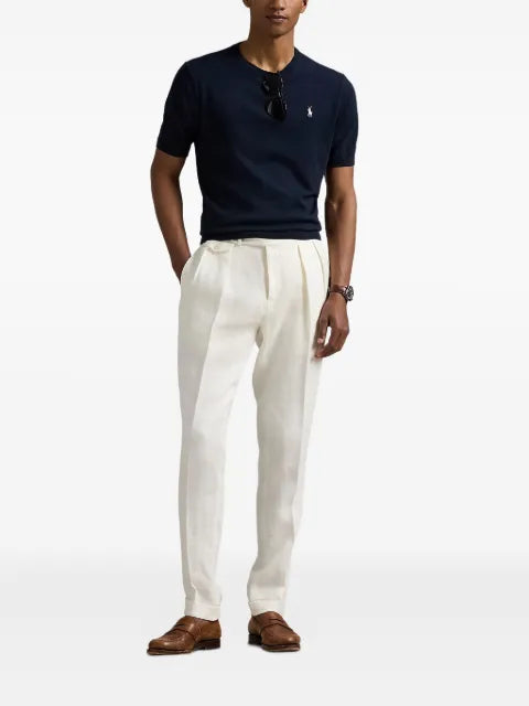 Polo Ralph Lauren embroidered-logo T-shirt