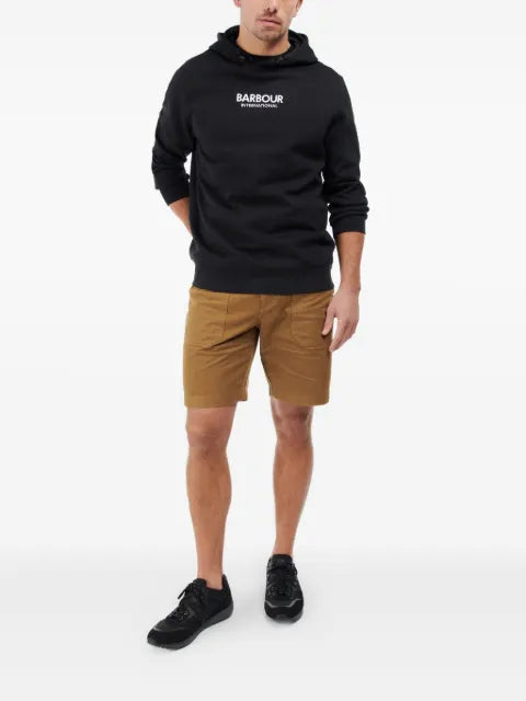 Barbour logo-embroidered hoodie