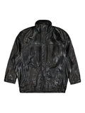 Doublet panelled leather jacket