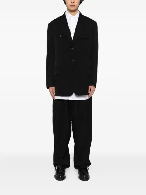 Yohji Yamamoto wool gabardine blazer