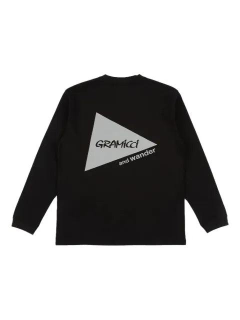 Gramicci backprint long-sleeve sweater