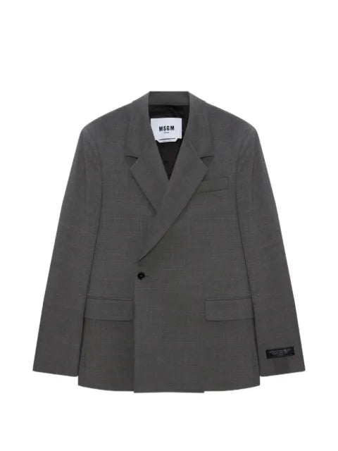 MSGM double-breasted blazer