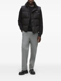 Karl Lagerfeld logo-patch padded gilet