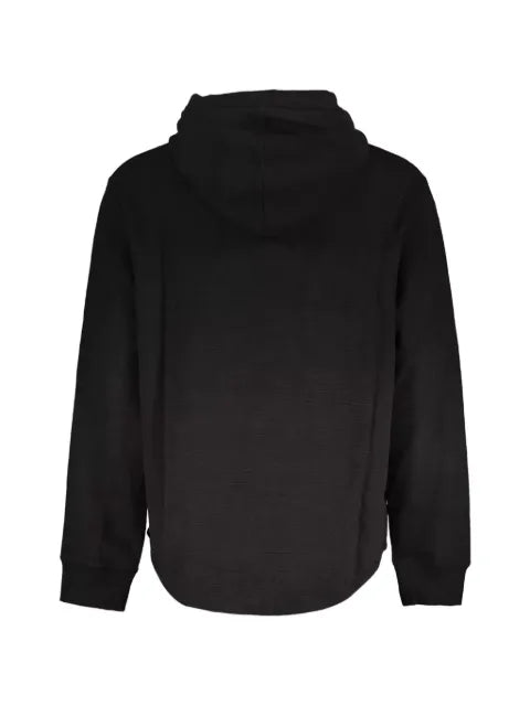 Calvin Klein logo-embroidered knitted hoodie