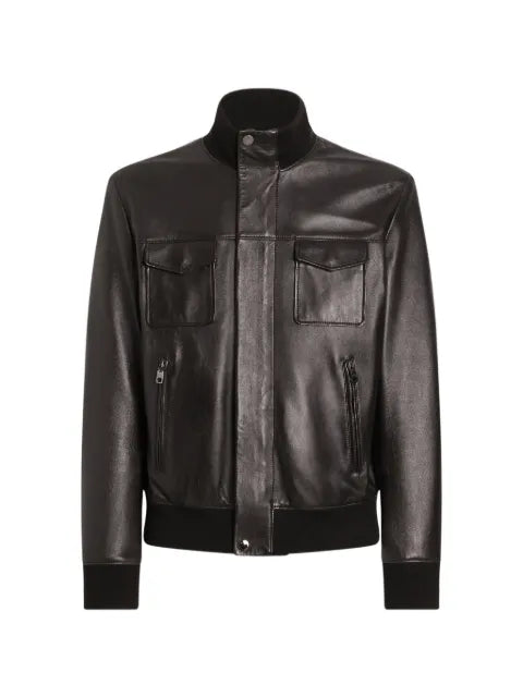 Dolce & Gabbana lambskin bomber jacket