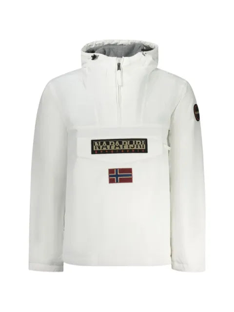 Napapijri Rainforest logo-patch hoodie