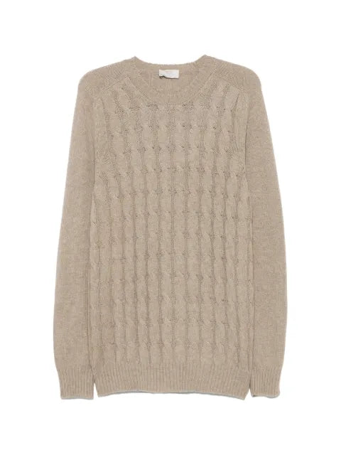 Gran Sasso cable-knit wool jumper