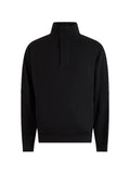 BOSS logo-embroidered high-neck sweater