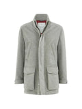 Brunello Cucinelli padded cashmere parka