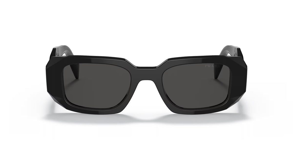 Prada Geometric Logo Sunglasses – Black