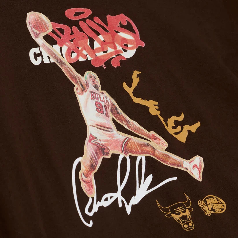 M&N NBA Chicago Bulls Dennis Rodman Don't Mean A Thing Heritage Tee