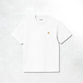 Carhartt WIP S/S Chase T-Shirt : White / Gold