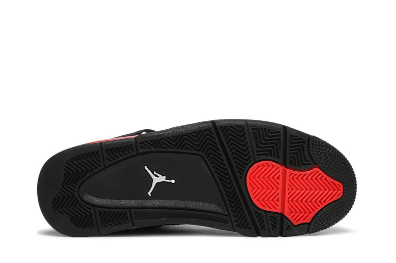 Air Jordan 4 Retro 'Red Thunder' – Black & Fire Red Bulls Energy on the AJ4's Iconic Silhouette