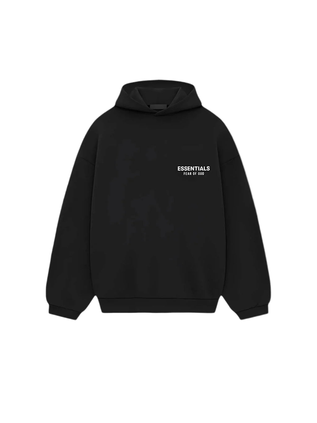 Essentials Fear Of God Fleece Hoodie Black