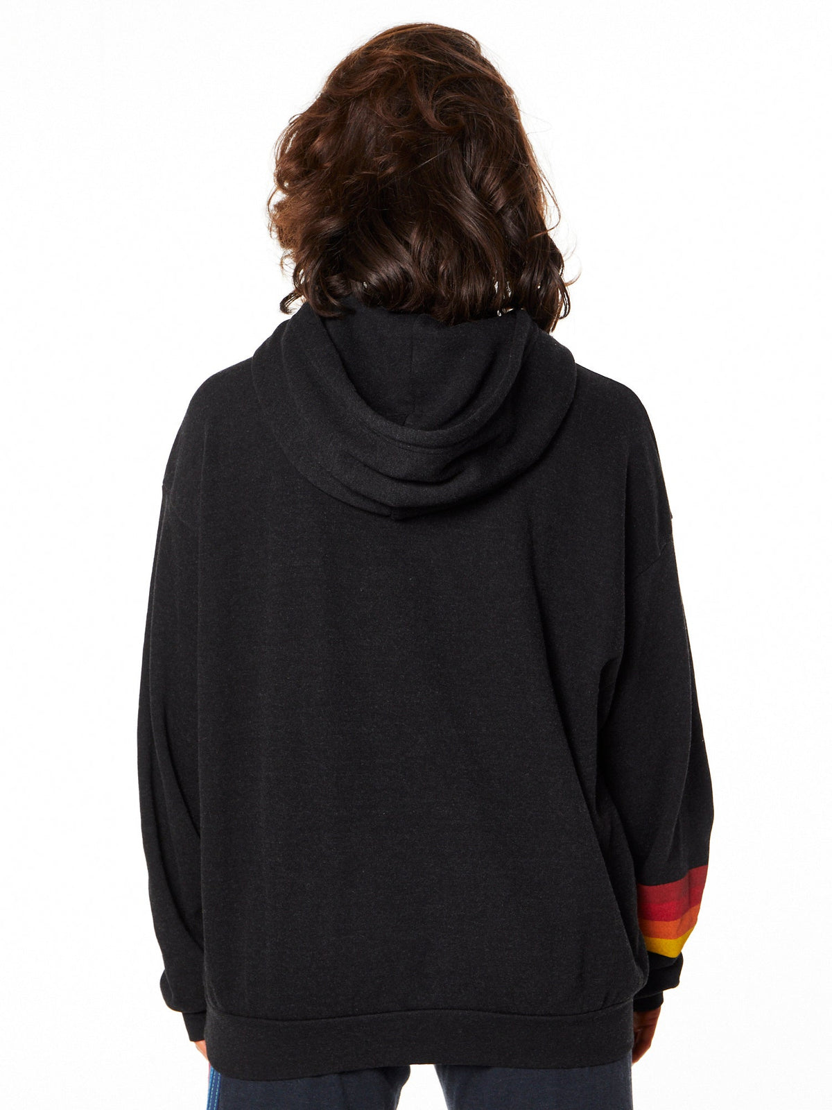 RELAXED BLACK HOODIE LNDN
