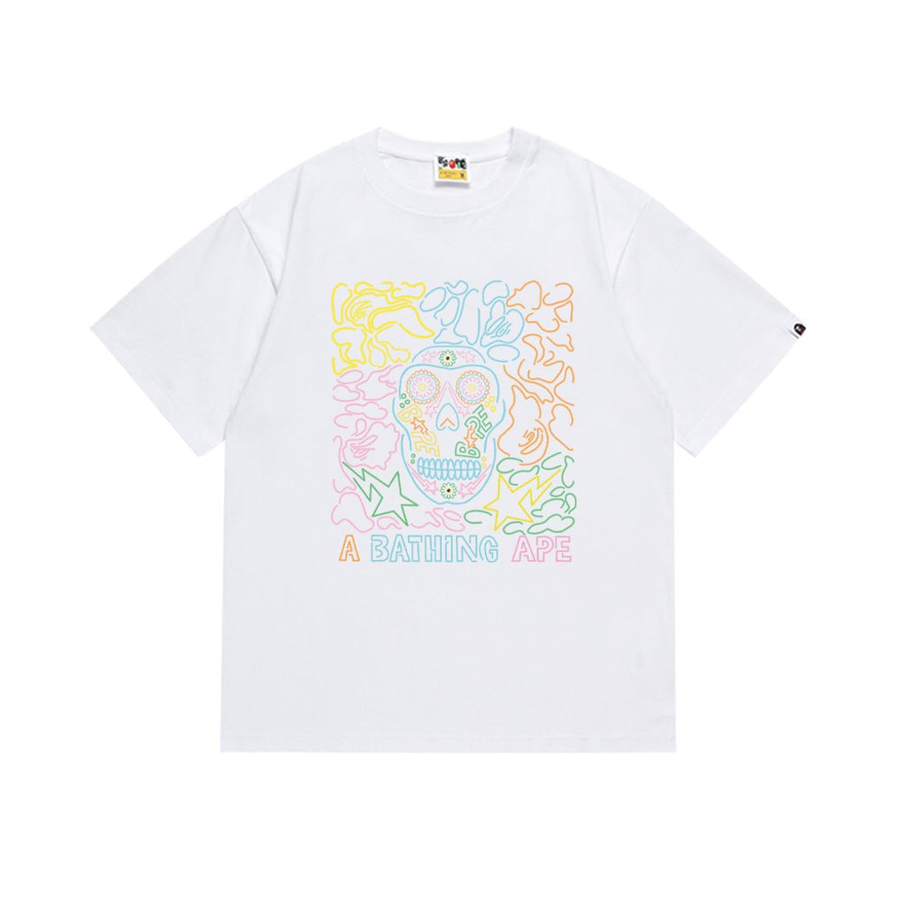 BAPE Skull Graphic Short-Sleeve T-Shirt