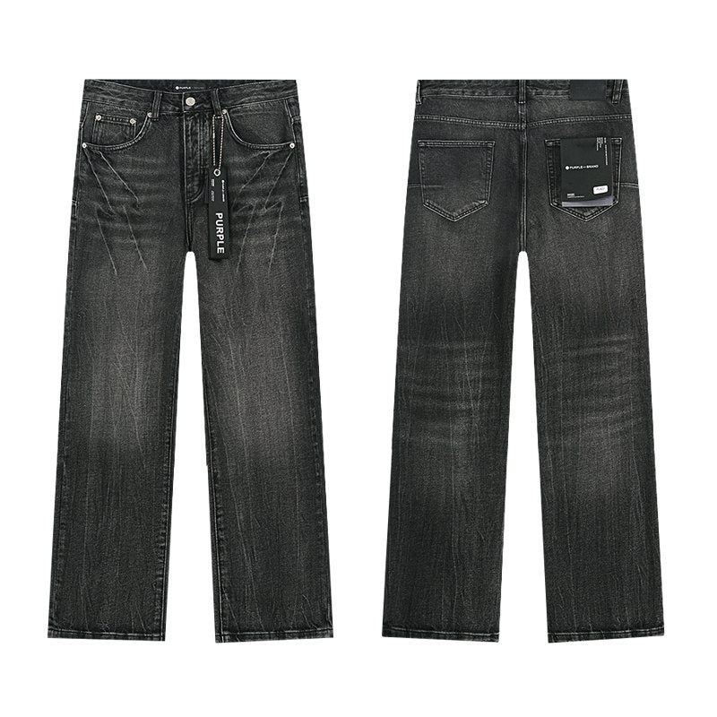 Purple Brand Washed Black Jeans
