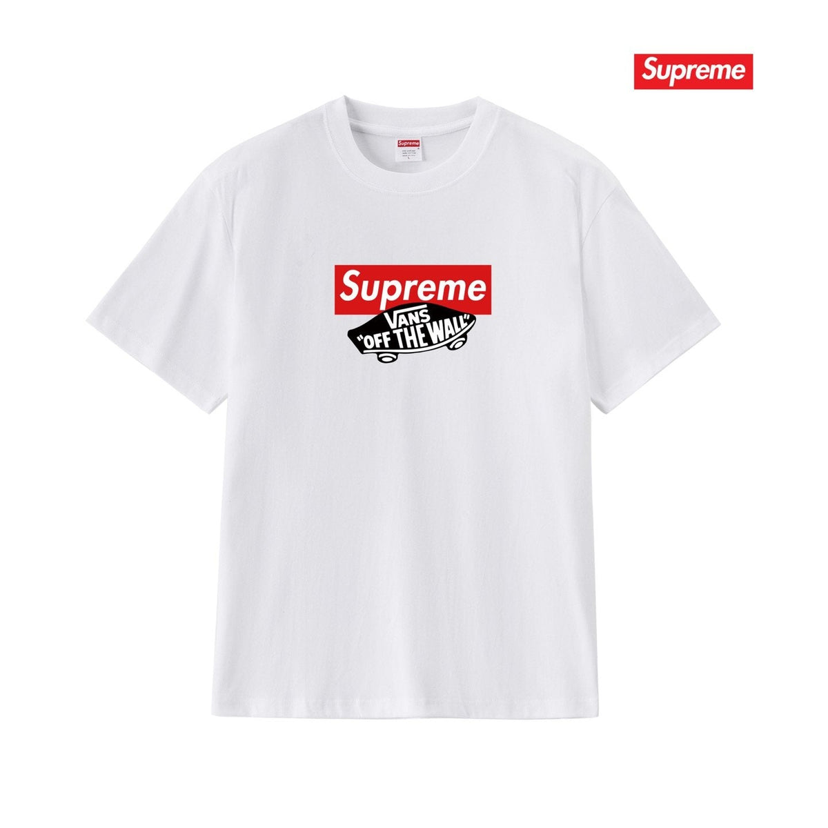 Supreme Vans Off The Wall Graphic T-Shirt