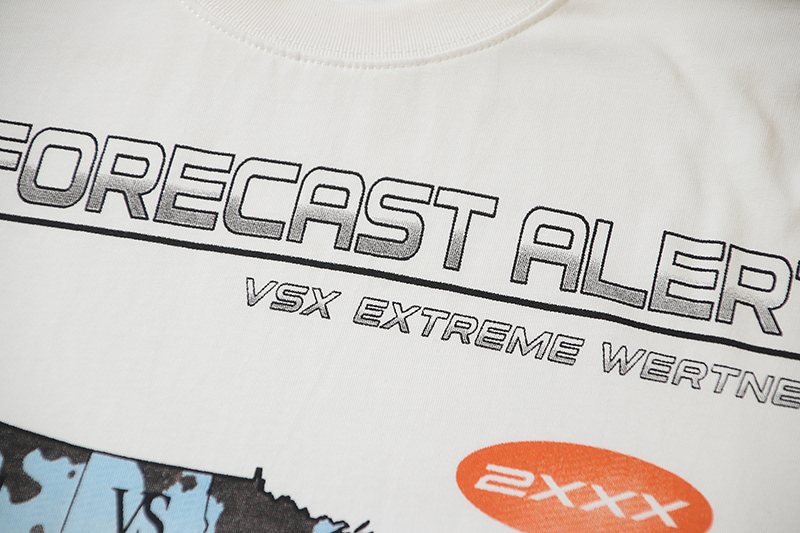VALE USA Forecast Alert Weather Map Graphic T-Shirt