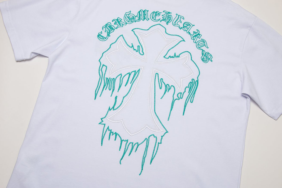 Chrome Hearts Sanskrit Cross Graphic T-Shirt
