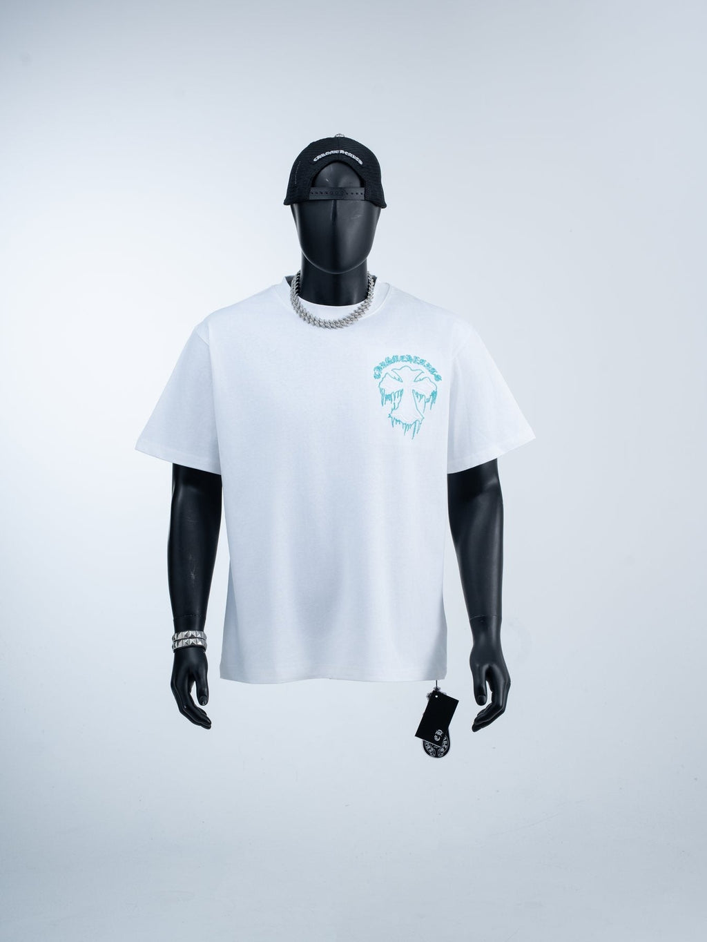 Chrome Hearts Sanskrit Cross Graphic T-Shirt