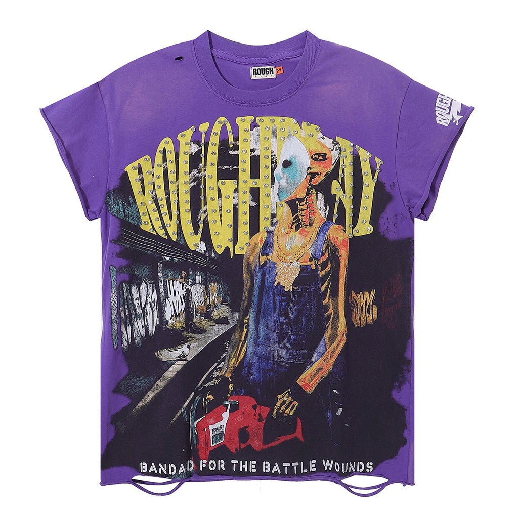 Rough Play Chainsaw Graphic Sleeveless T-Shirt