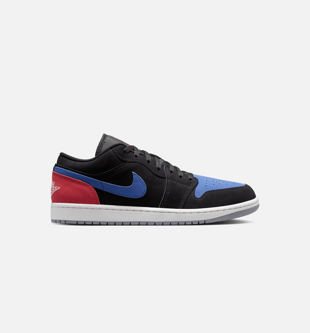 Air Jordan 1 Low Men's – Black/Summit White/True Blue/Varsity Red