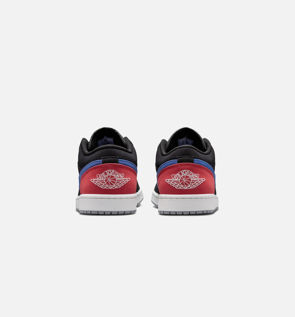 Air Jordan 1 Low Men's – Black/Summit White/True Blue/Varsity Red