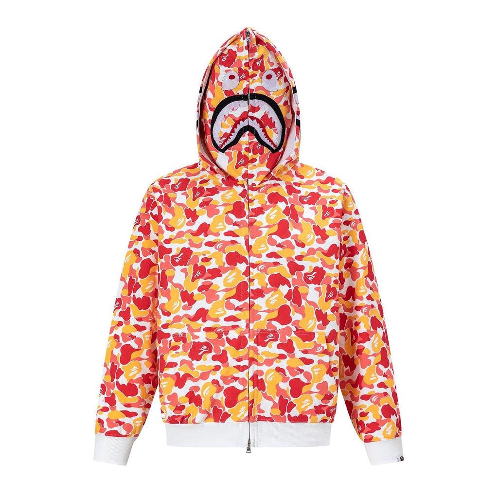 BAPE Shark Camo Full-Zip Hoodie
