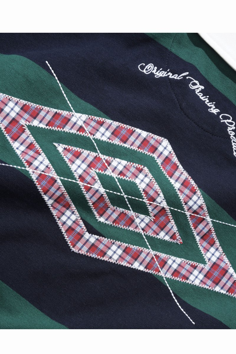 BUTTER VICTORY RUGBY POLO Navy / Forest