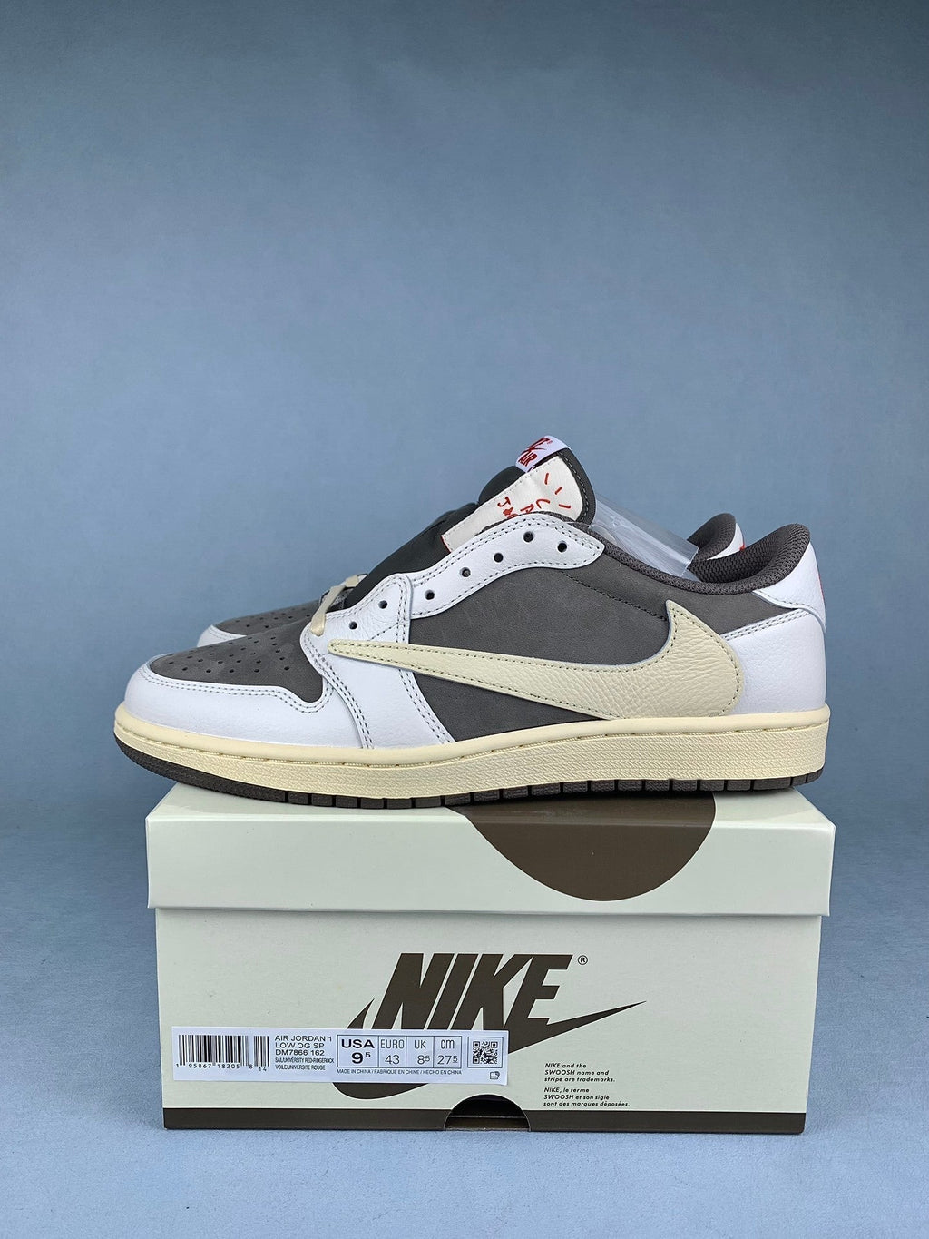 Air Jordan 1 Low White Zongzi 4.0 Unisex Sneakers DM7866-162